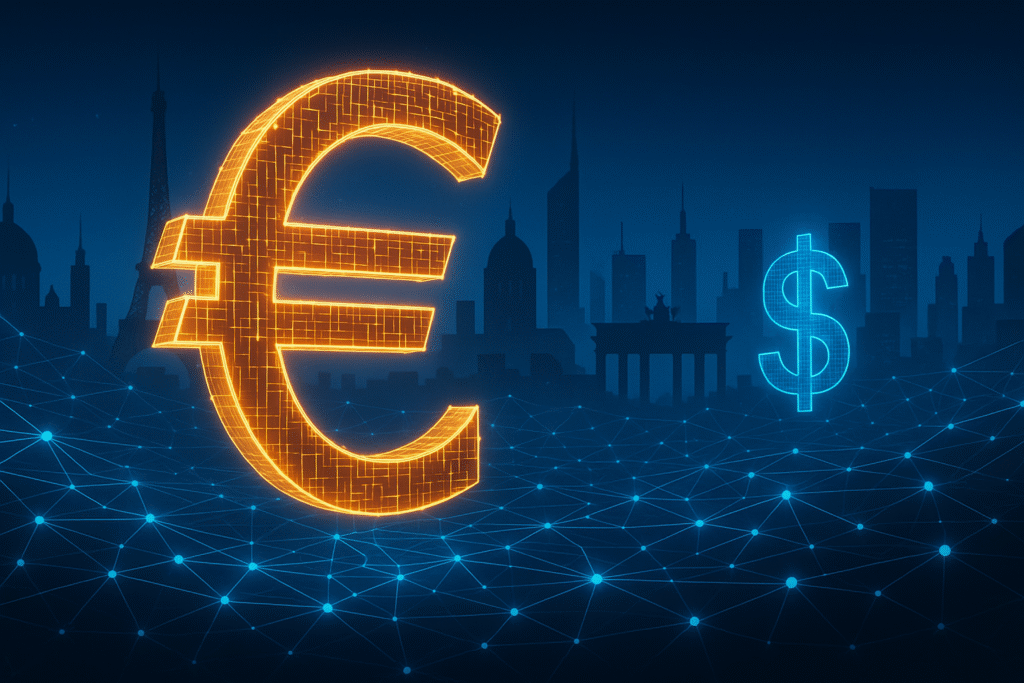digital euro 2028, stablecoin regulering, EU digital valuta, økonomiske implikasjoner digital euro 2028, stablecoin regulering, EU digital valuta, økonomiske implikasjoner