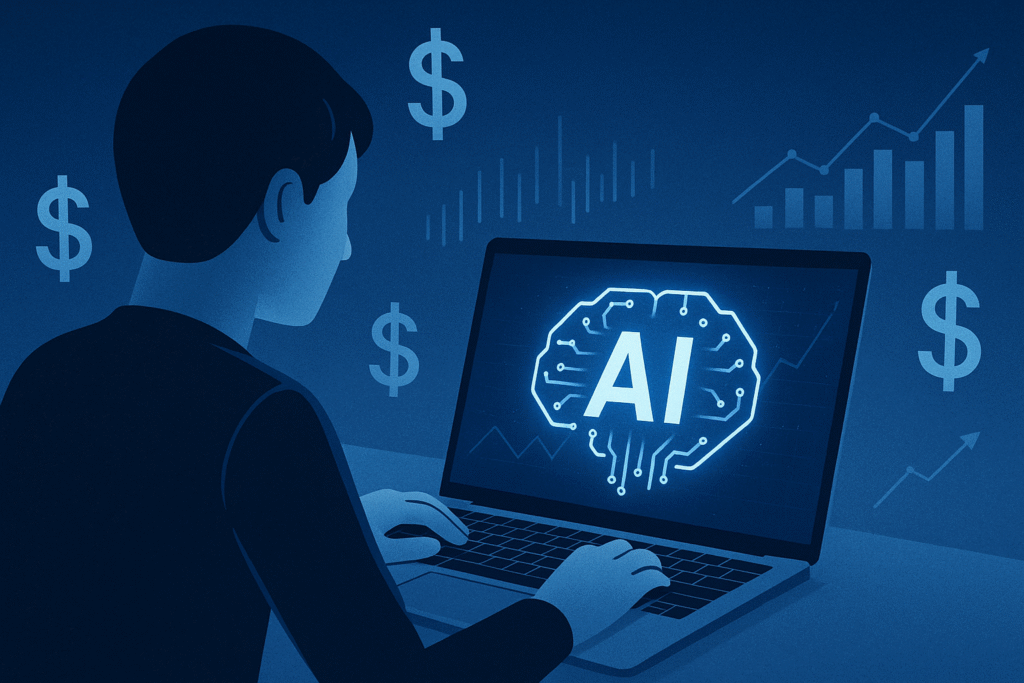 tjente penger på AI, AI muligheter 2025, investering i kunstig intelligens, freelancing innen AI tjente penger på AI, AI muligheter 2025, investering i kunstig intelligens, freelancing innen AI