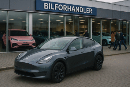 Tesla-salget i Europa: En Fallende Trend og Kinas Fremmarsj