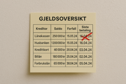 Nedbetale gjeld raskere: Disse 4 metodene virker best i 2025