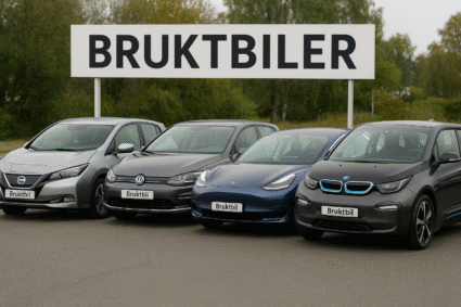 Bruktmarkedet for elbil i Norge: Nå kjører elbilen forbi bensin