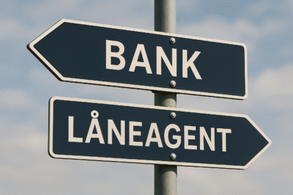 Låneagent vs bank – hva er smartest når du søker lån?