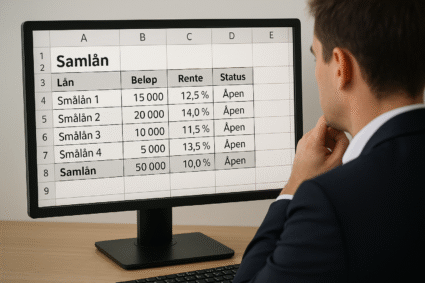 Samlelån 2025: Slik kan du spare tusenlapper!