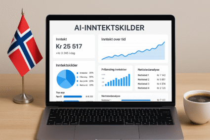 AI-inntektssystemer som fungerer i Norge i 2025