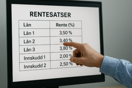Sammenlign Lån Uten Sikkerhet 2025 – Få Bedre Vilkår