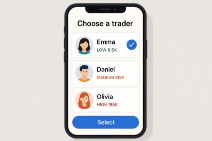 Copy Trading med Liten Risiko – For Nybegynnere i 2025