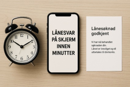 Lån uten sikkerhet på dagen – fungerer det i praksis?