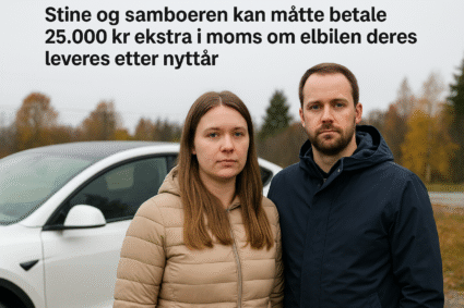 Moms på elbil i 2026 – kan koste deg titusener ekstra