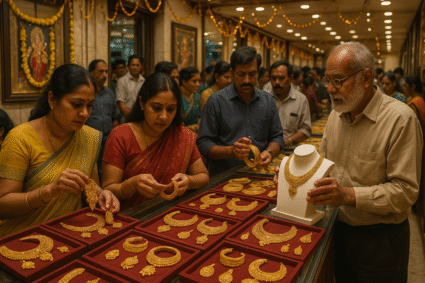 Kraftig fall i gullprisen 2025 – største nedgang på over ti år