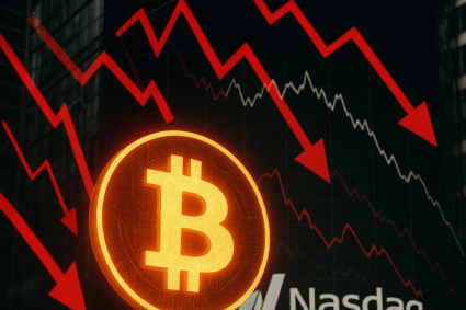 Bitcoin ned over 20 prosent – Citi ser faresignal for Nasdaq og teknologiaksjer