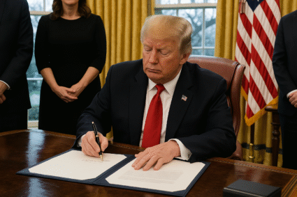 Trump signerer finanslov – lengste shutdown i USAs historie er over
