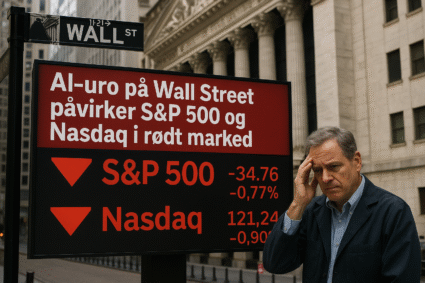 AI-uro på Wall Street: Markant Børsfall Tirsdag