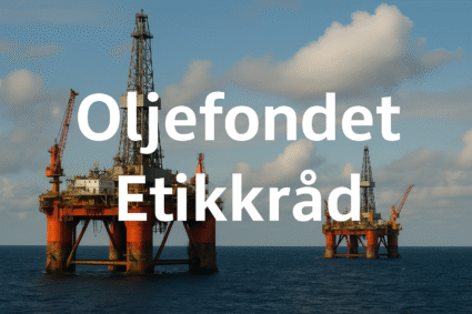 Debatten rundt Oljefondet Etikkråd: Tangen og Stoltenbergs Uenighet