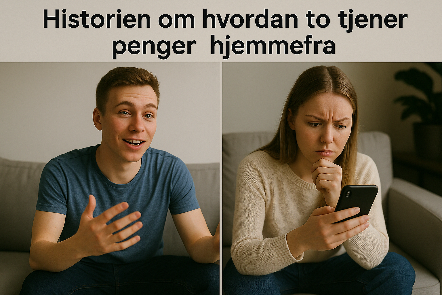 Jobb hjemmefra med copy trading gjennom erfaringene til Henning og Cathrine