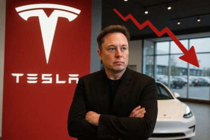 Tesla fritt fall: Europa snur ryggen til elbilkongen