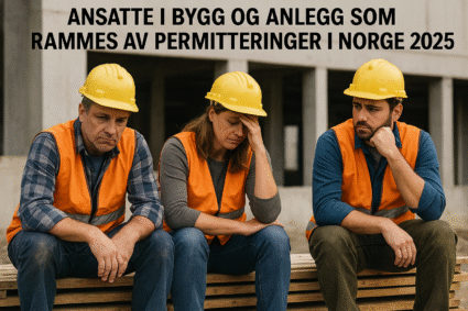 Slik slår permitteringer i Norge 2025 inn i hverdagsøkonomien til vanlige familier