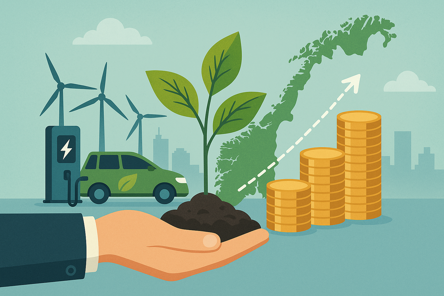 Grønne investeringer i Norge øker: Slik kan du spare smart og bidra til bærekraft