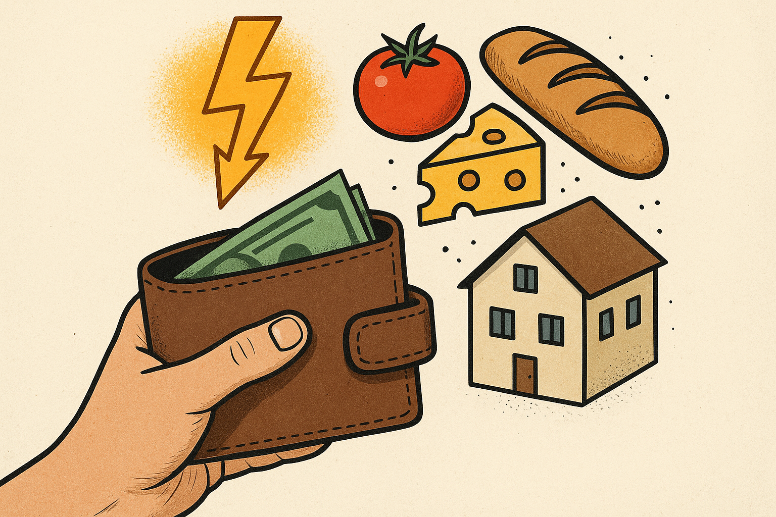 Slik slår strømpris, matpriser og boligmarkedet inn i lommeboken i 2026