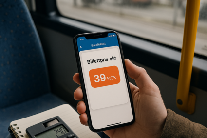 Kollektivtransport priser i Norge øker i flere storbyer og dette rammer pendlere og husholdninger i 2026