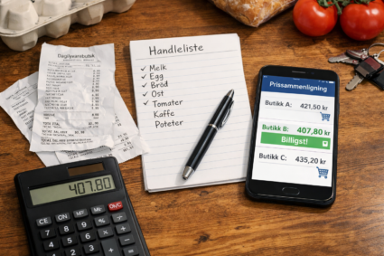 Sammenligne priser i Norge har blitt en nødvendighet når husholdningene presses hardere økonomisk i 2026