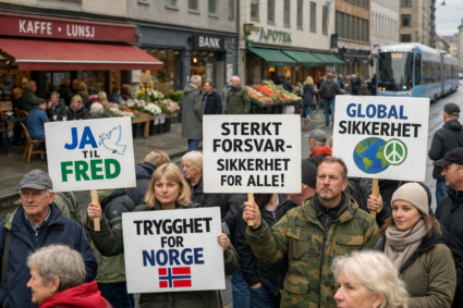 Økonomi og global sikkerhet i Norge blir stadig viktigere når folkelig engasjement rundt krigsfare vokser i 2026