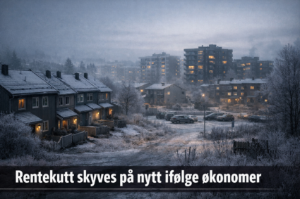 Rentekutt skyves på nytt ifølge økonomer og det forlenger presset på privatøkonomien