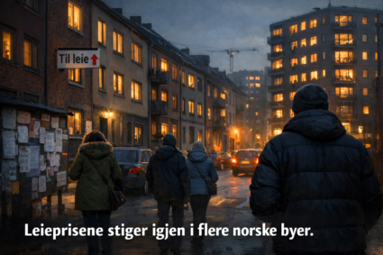 Leieprisene stiger igjen i flere norske byer og det rammer privatøkonomien hardere enn mange tror