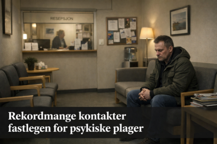 Rekordmange kontakter fastlegen for psykiske plager og privatøkonomien spiller en større rolle enn mange tror