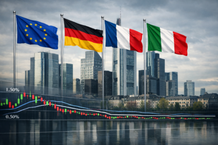 Italia og Spania rister av seg periferi stempelet mens Europa endrer risikobildet