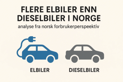 Hvorfor «Nå er det flere elbiler i Norge, enn dieselbiler» bør gjøre norske bilkunder mer skeptiske – ikke bare stolte