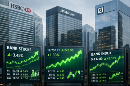 Bankaksjer stiger kraftig i starten av 2026 dette driver optimismen i finanssektoren