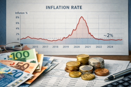 Inflasjonen i eurosonen nærmer seg målet dette kan endre renteutsiktene i Europa og Norge i 2026