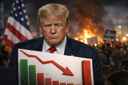 Trump approval rating faller etter uro i Minnesota og økende mistillit til føderale myndigheter