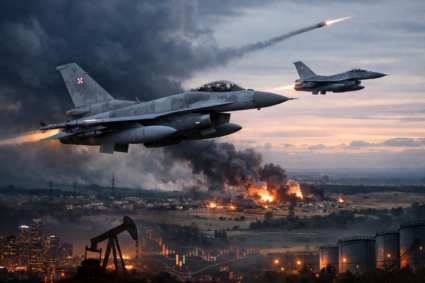 Polske jagerfly sendt på vingene etter russisk angrep i Ukraina