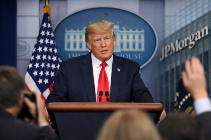 JPMorgan admite que cerró las cuentas de Trump