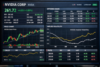 Operadores de opções antecipam o menor movimento da Nvidia após resultados em três anos